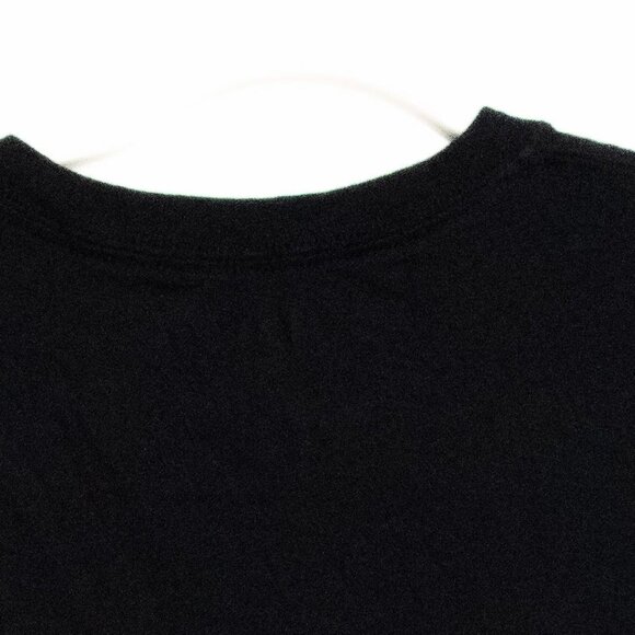 Gildan Black Short Sleeve Crew Neck T-Shirt Unisex Size 2XL - Picture 6 of 8